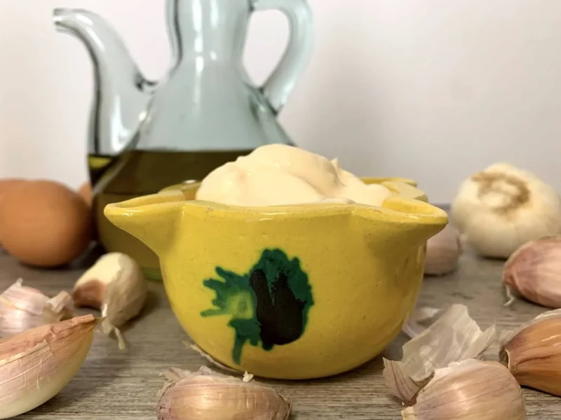 Ali-oli con batidora