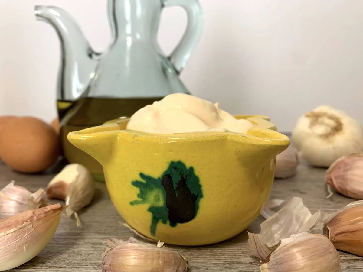 Ali-oli con batidora