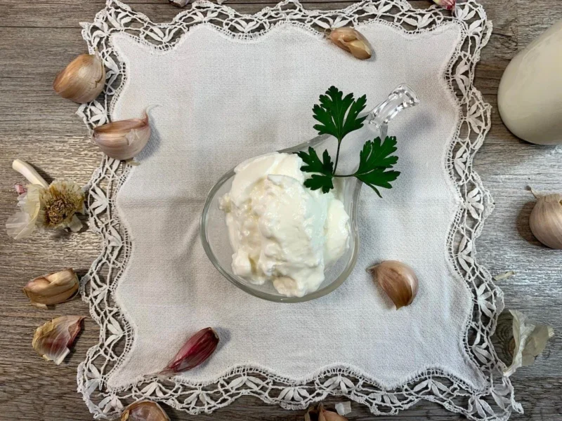 Ali-oli con leche