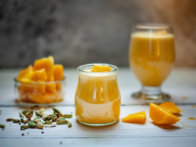 Batido de melocotón y coco
