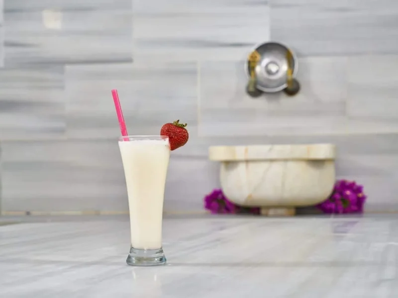 Batido de vainilla