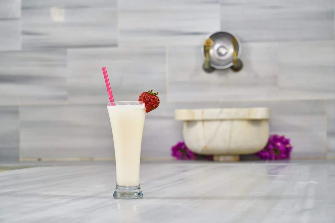 Batido de vainilla