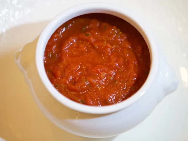 Salsa de pimientos picante