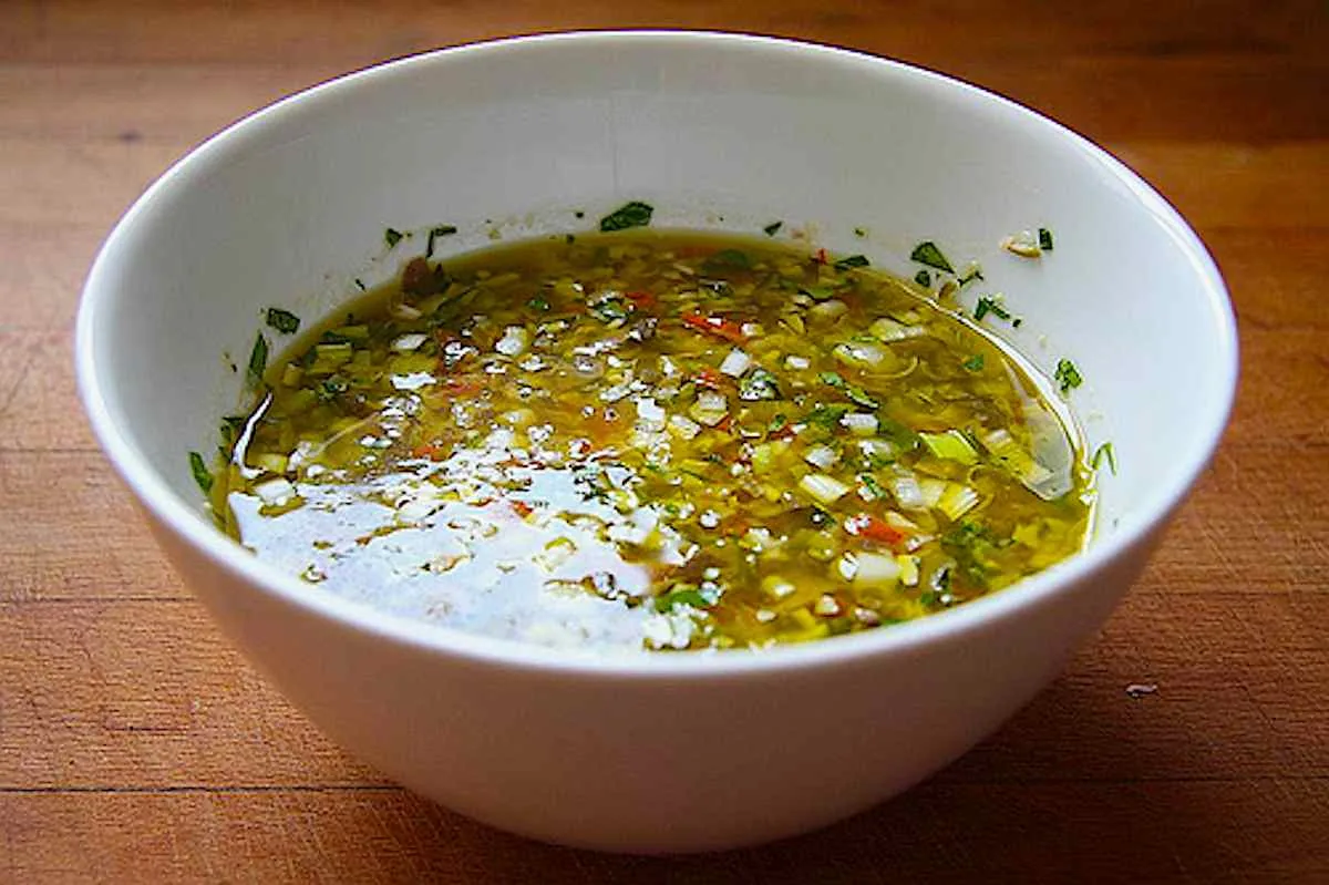 Salsa vinagreta