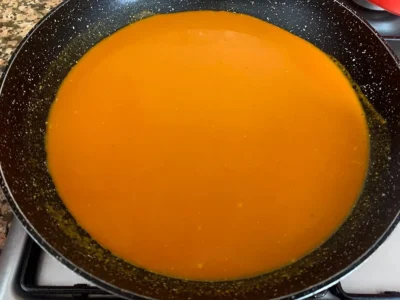 Habichuelas esparragadas con huevo o «Judías verdes»