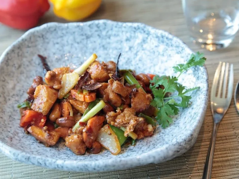 Pollo del Congo «Moambe de pollo»
