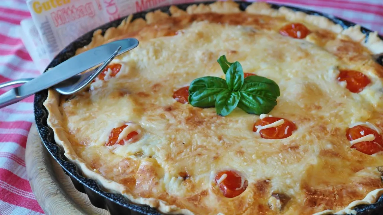 Tarta de masa Quebrada rellena