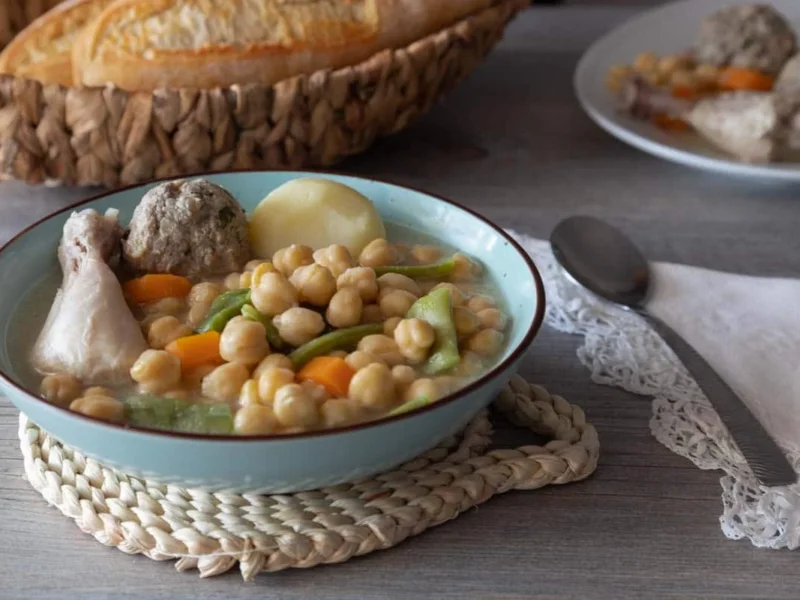 Cocido o puchero Cordobés