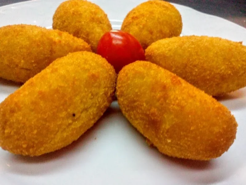 Croquetas de verduras y pollo