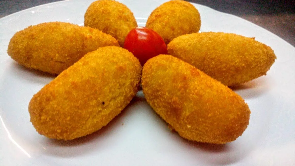 Croquetas de verduras y pollo
