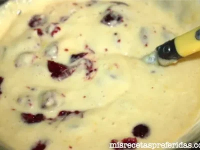 Mini Magdalenas de yogur con arándanos