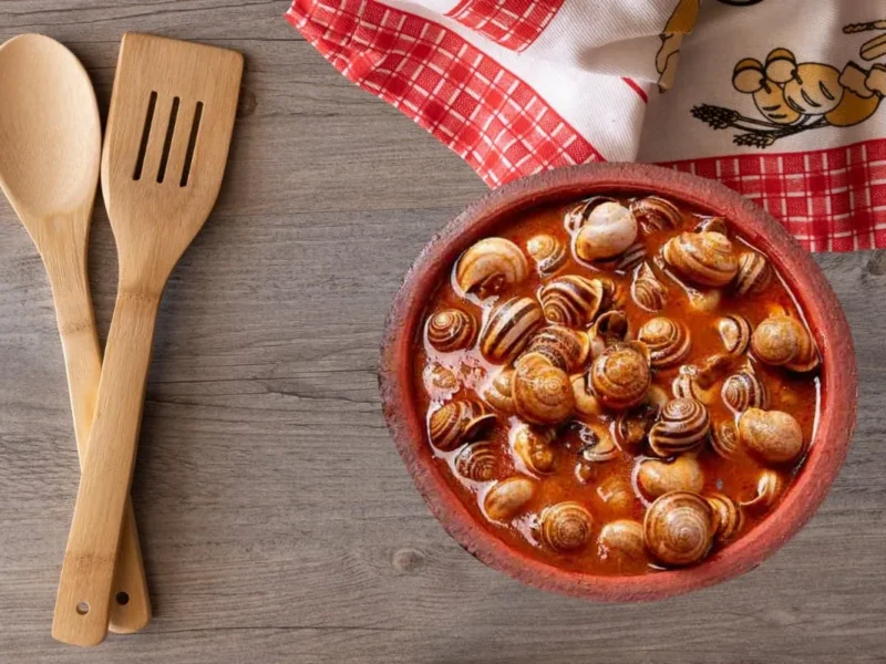 Caracoles en salsa