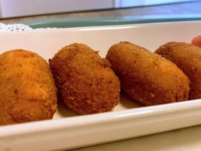 Croquetas de york y queso