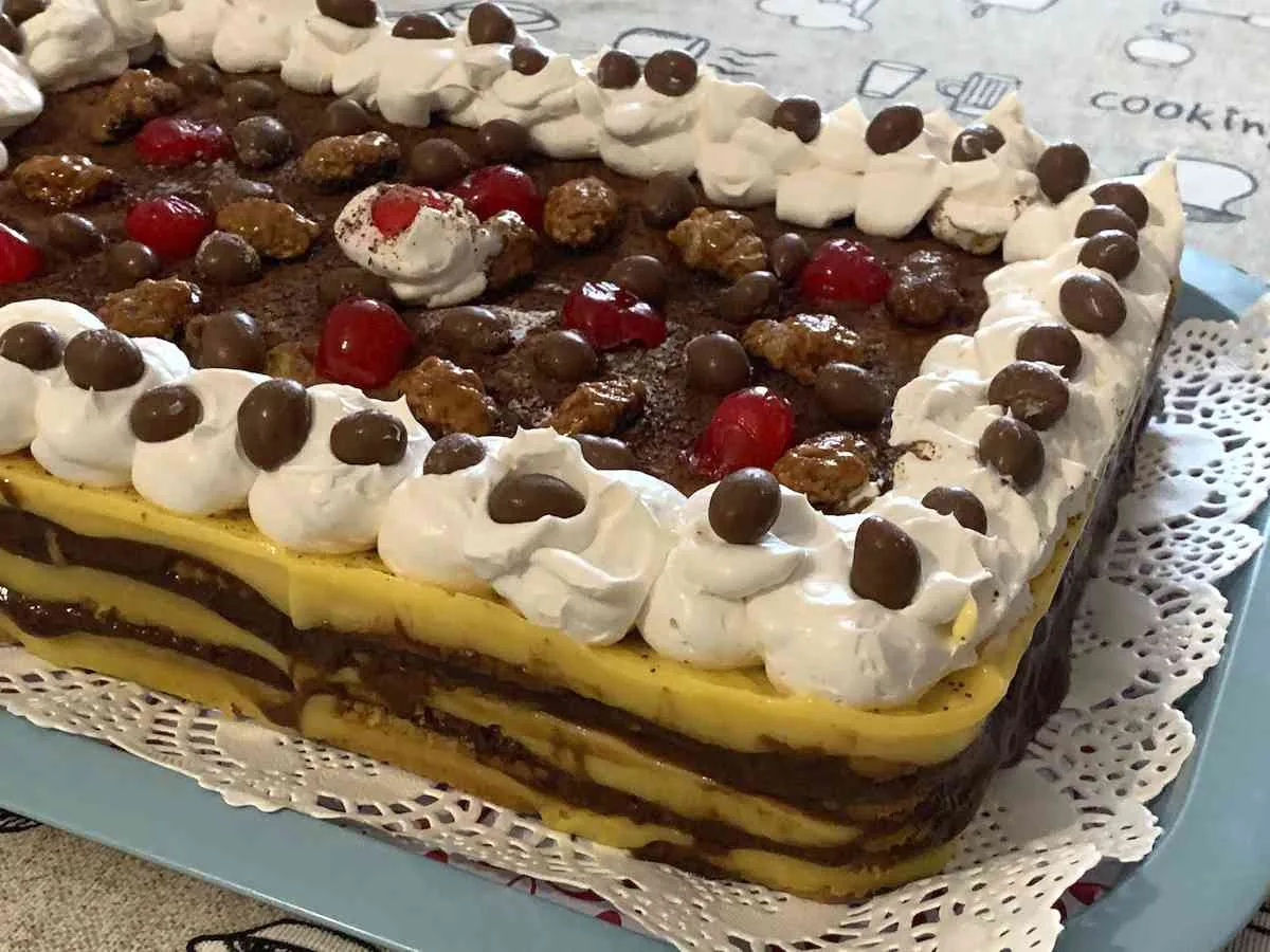 Pastel de galletas