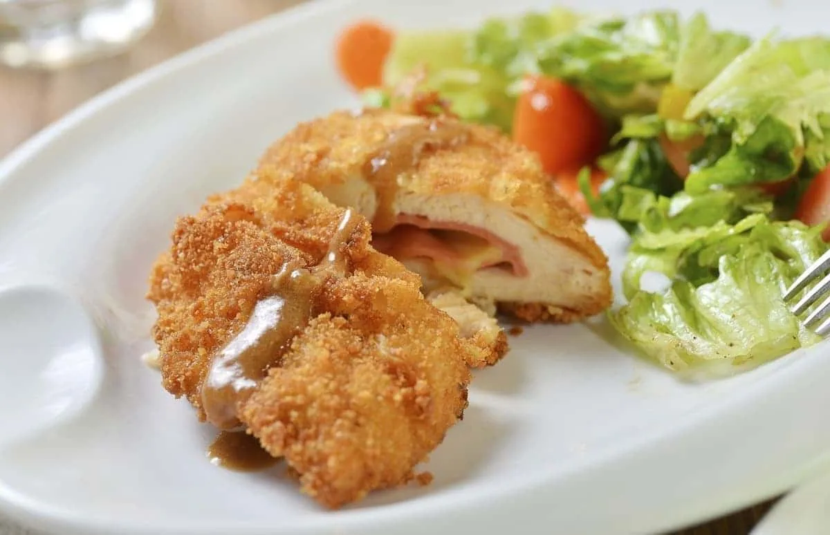 Rollitos de pollo rellenos