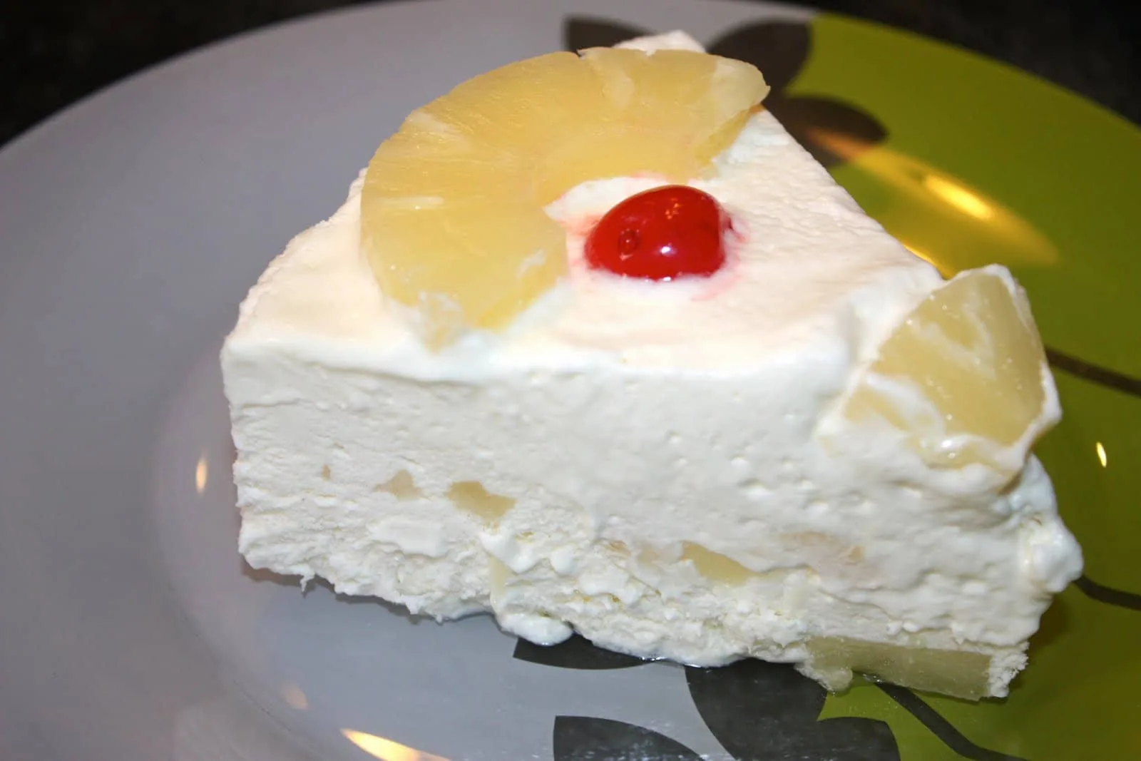 Tarta helada de piña