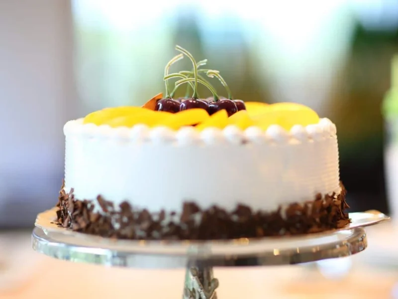 Mousse de melocotón