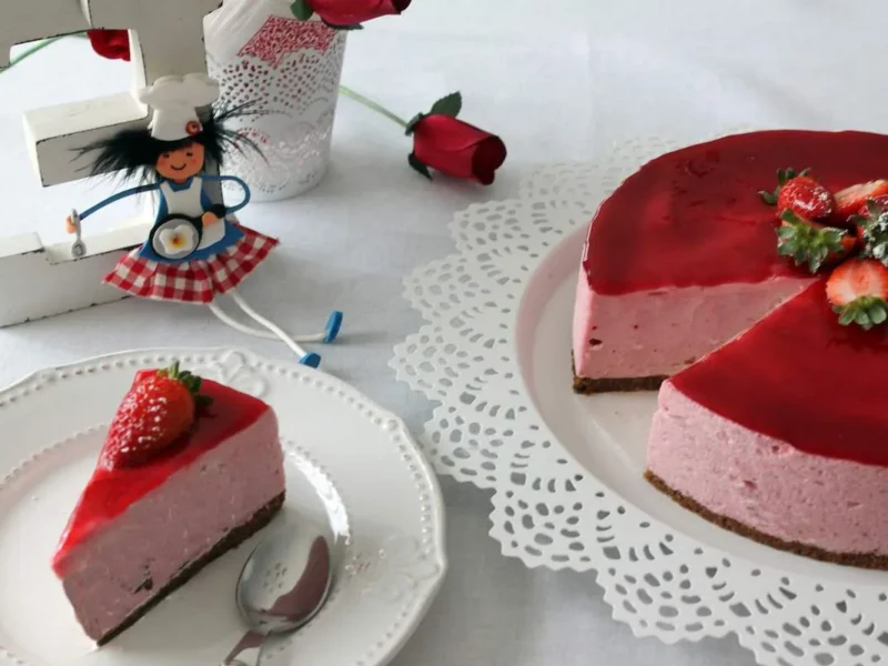 Tarta Mousse de fresa