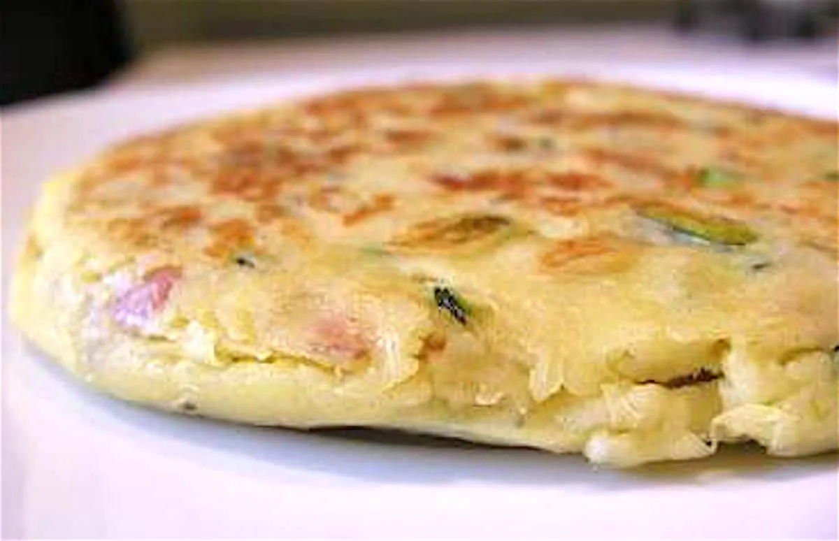 Tortilla de calabacín