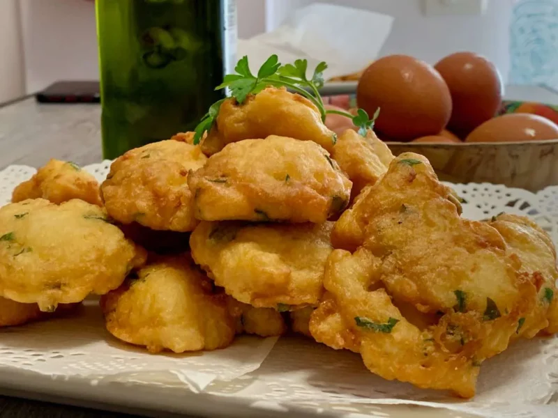 Buñuelos de bacalao