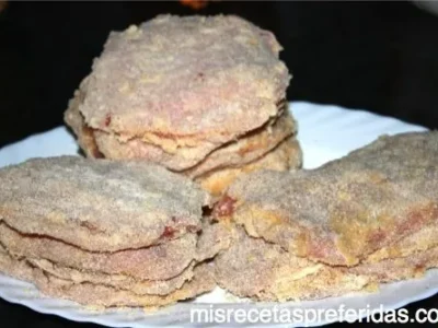 Libritos de lomo con jamón serrano y queso