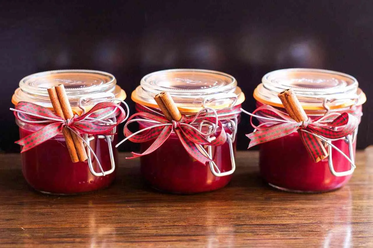 Mermelada de arándanos rojos