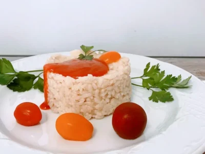 Cubito de arroz básico
