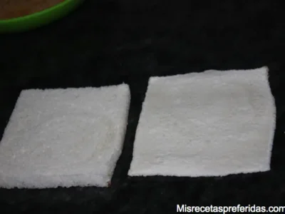 Flamenquines de pan de molde