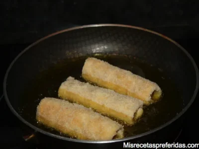 Flamenquines de pan de molde