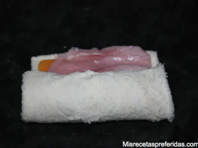 Flamenquines de pan de molde