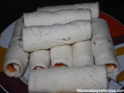 Flamenquines de pan de molde