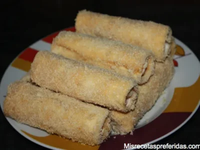 Flamenquines de pan de molde
