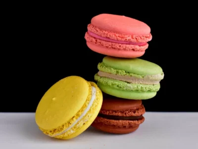 Macarons de colores paso a paso