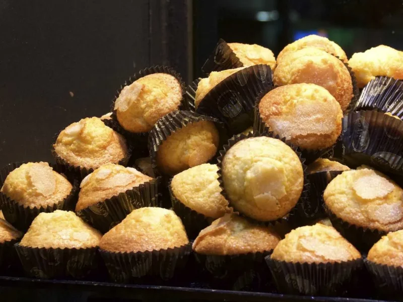 Mini Magdalenas de naranja