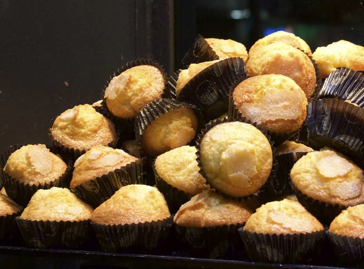 Mini Magdalenas de naranja
