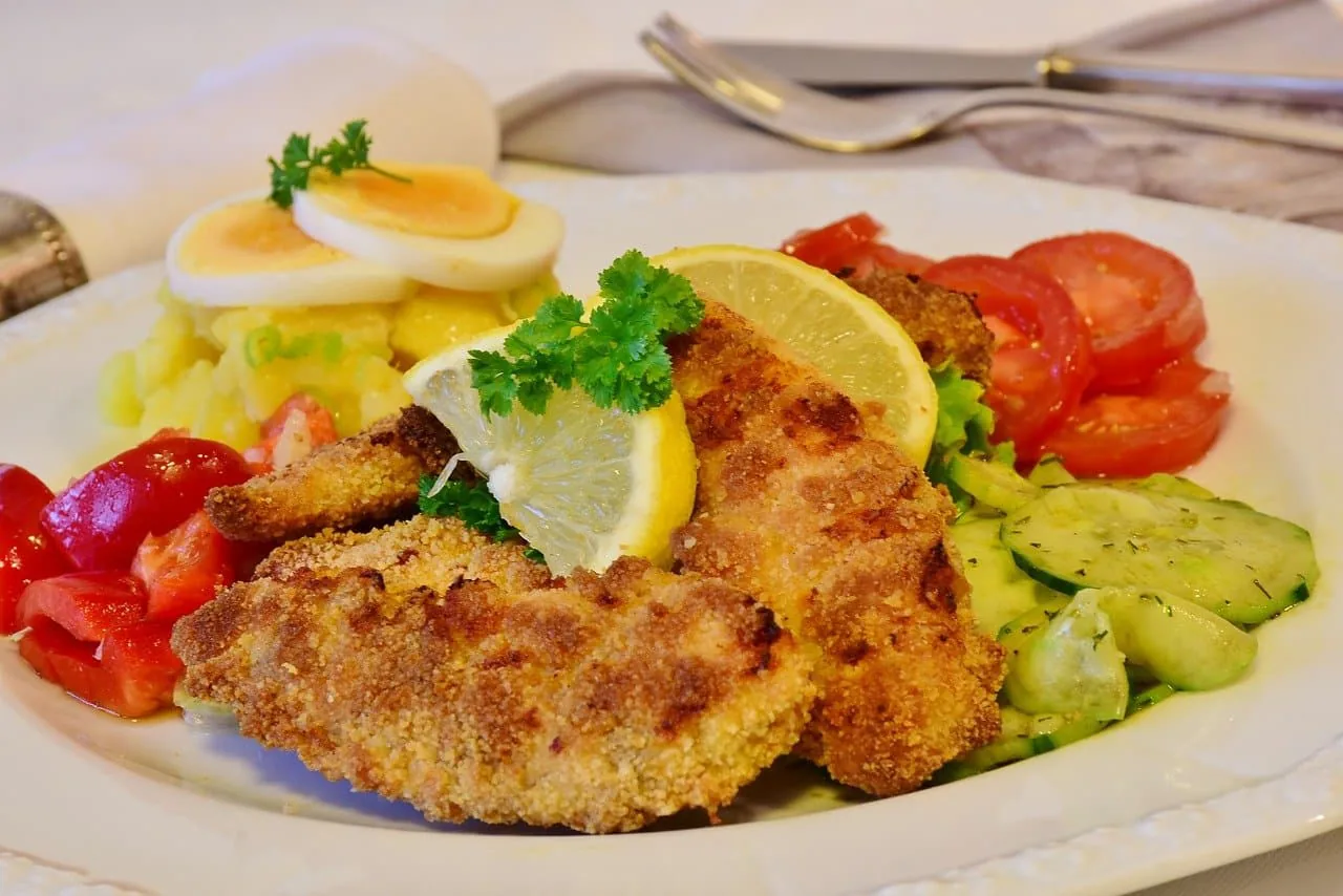 Pechuga empanada de pollo