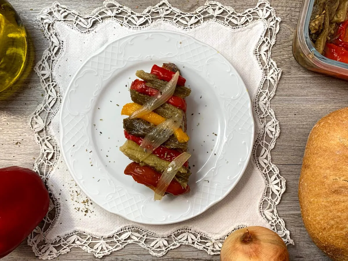 Receta casera de escalivada