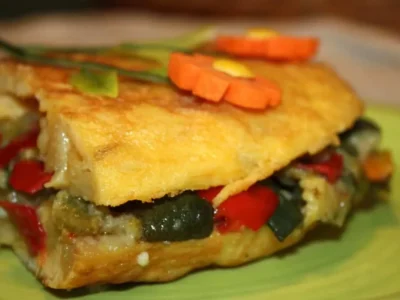 Tortilla de patatas rellena