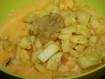 Tortilla de patatas rellena