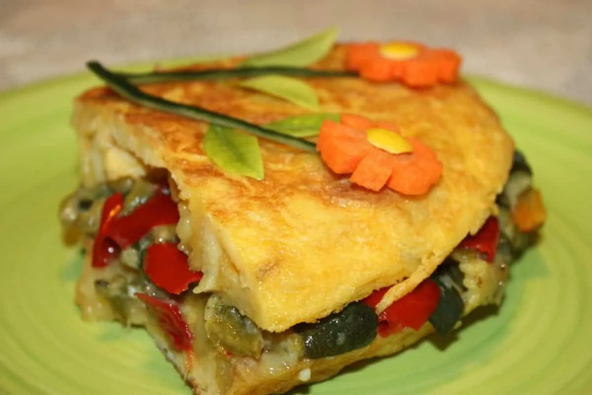 Tortilla de patatas rellena