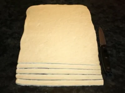 Bastones de pan con pipas