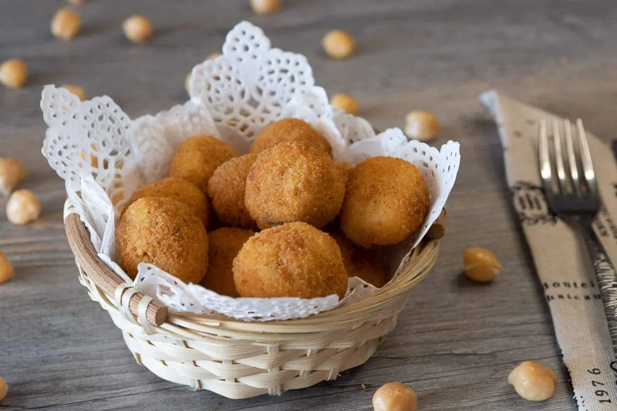 Bocaditos de Garbanzos