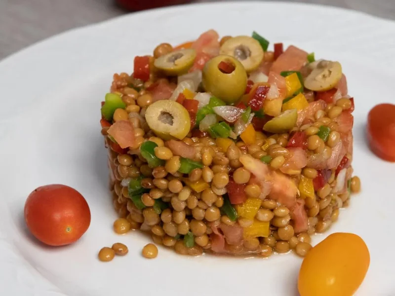 Ensalada de lentejas