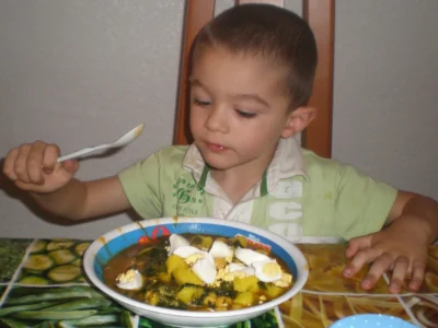 Espinacas con garbanzos y huevos