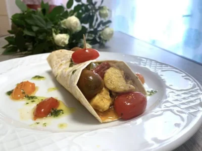 Fajitas de pollo