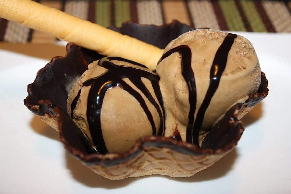 Helado de café