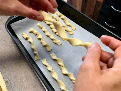 Lacitos de hojaldre