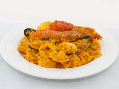 Paella de marisco