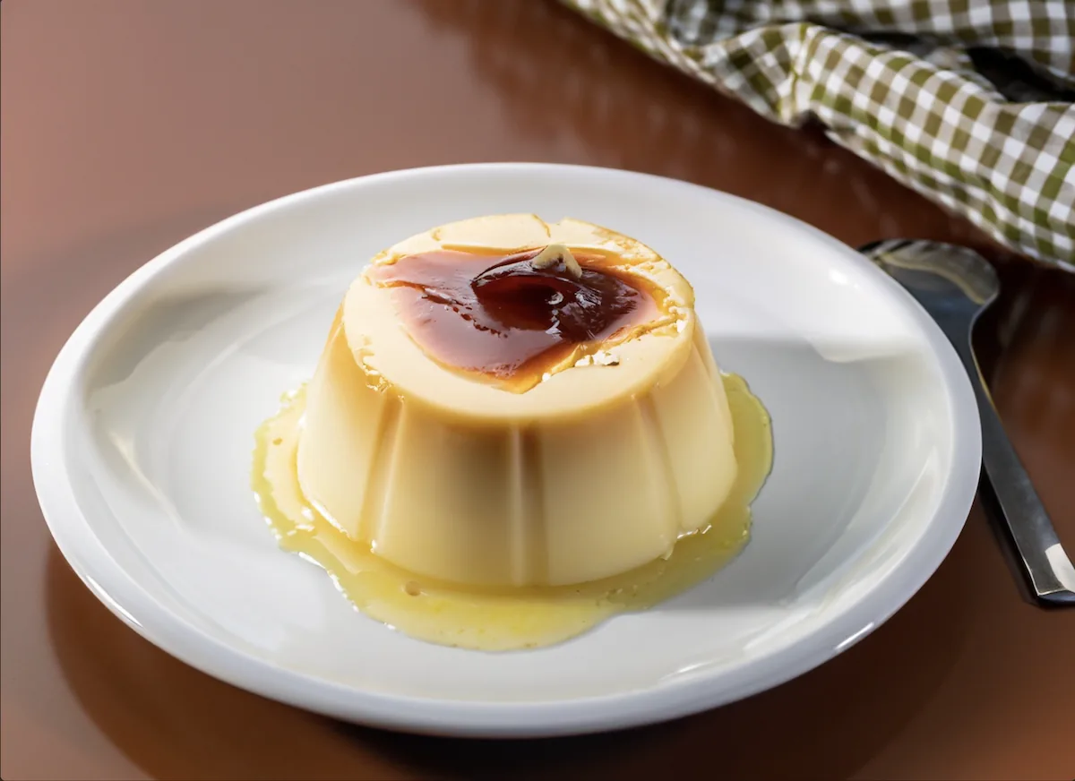 Pudin de leche condensada