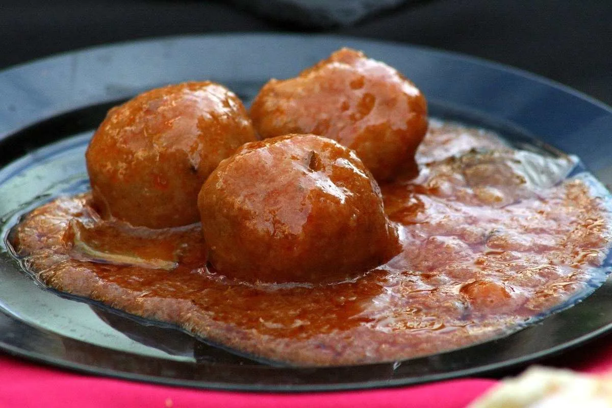 Albóndigas con curry
